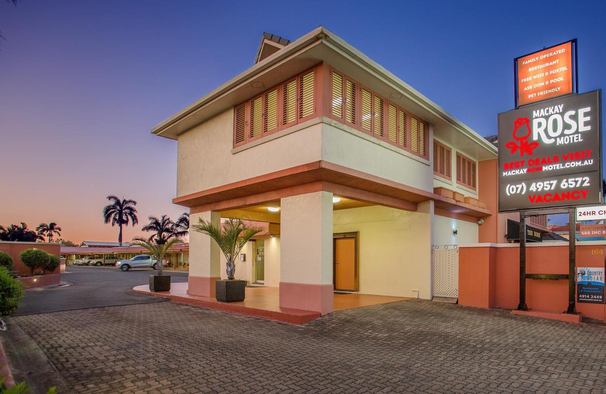 Mackay Rose Motel Bagian luar foto